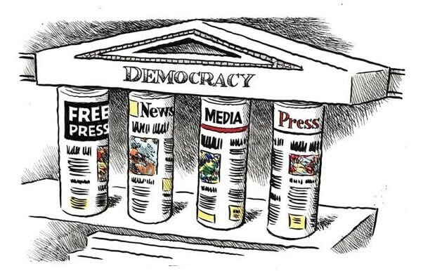 Fourth pillar of democracy-thefreemedia-The-Free-Media